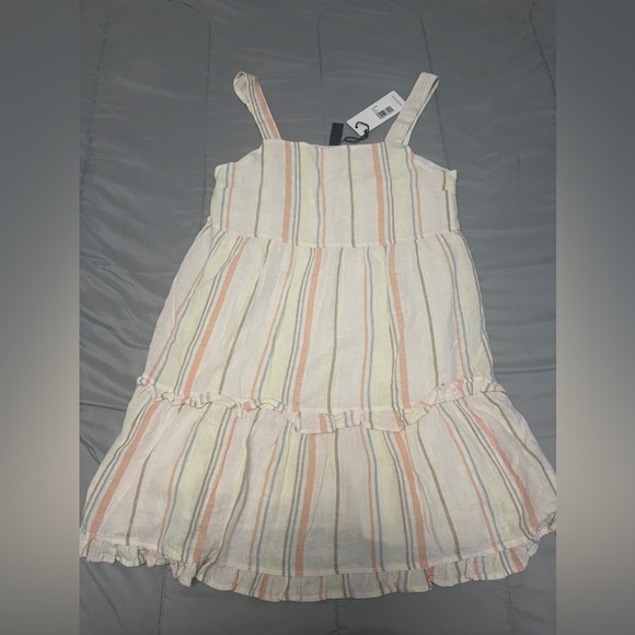 Bobi Los Angeles Square Neck Tiered Dress - Picture 5 of 5